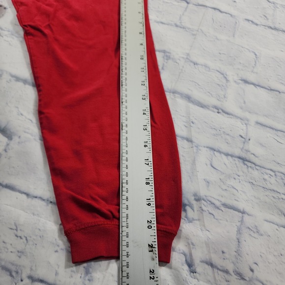 101 Dalmatians SIZE XL Embroidered  Shirt Red Henley Disney Mickey Inc VINTAGE - Picture 5 of 12